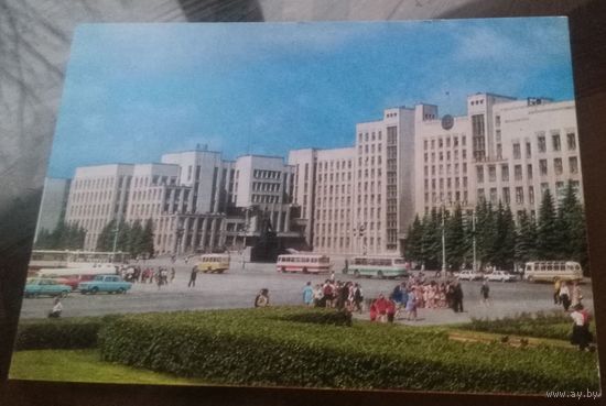 1977 год Минск Дом правительства