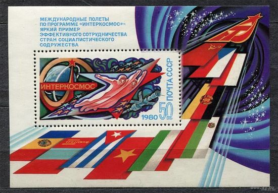 Интеркосмос. 1980. Самостоятельный блок. Чистый