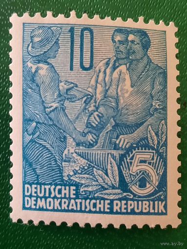 ГДР 1953. Танцы. Стандарт
