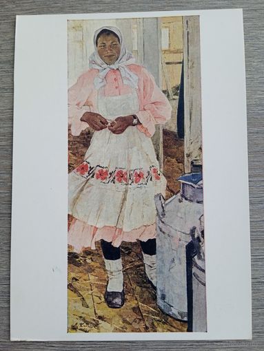 1960. Кабачек. Портрет доярки Кузнецовой