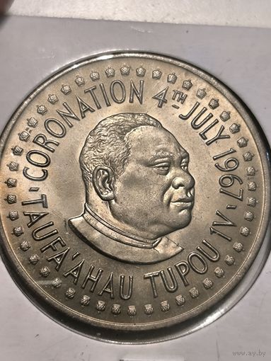 1 paanga 1967 Tonga