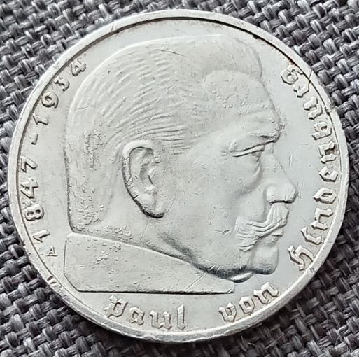 2 рейхсмарки 1939 А