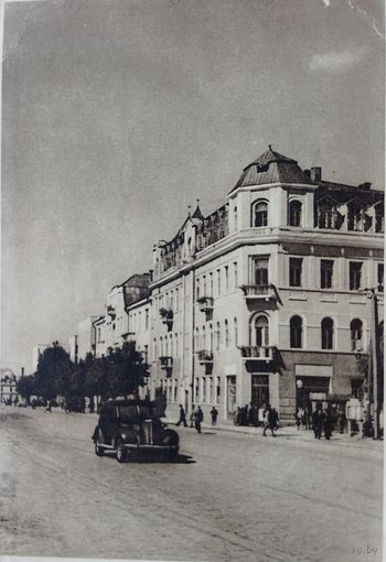 Открытка Минск. Советская улица.