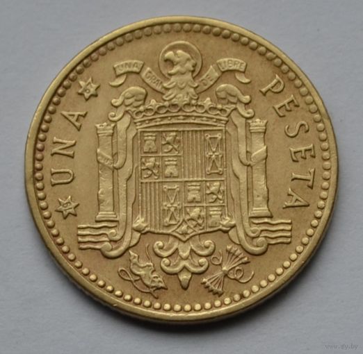 Испания, 1 песета 1966 г. (67).