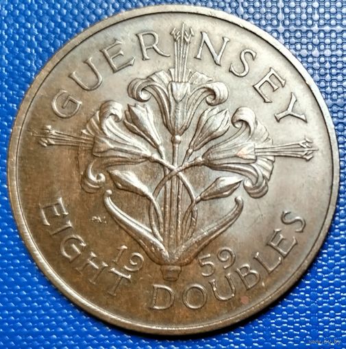 Гернси 8 дублей 1959 г.