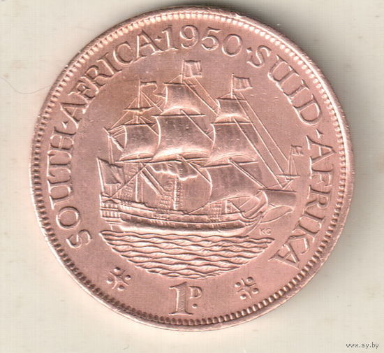 Южная Африка 1 пенни 1950