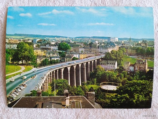 Люксембург. Виадук и мост Passerelle