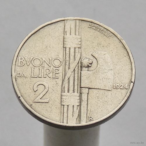 Италия 2 лиры 1924