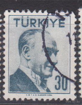 Известные люди Личности  Ататюрк Турция  1956 год лот 8