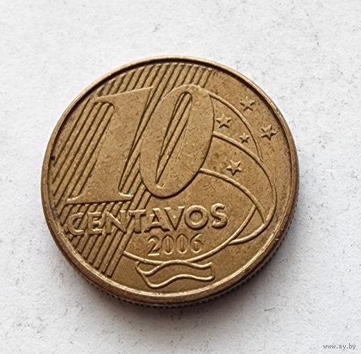 Бразилия 10 сентаво, 2006