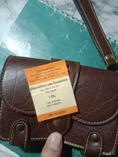 Кошелек,барсетка новая производство ГДР