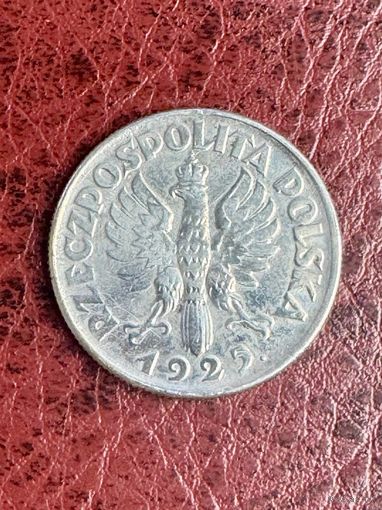 2 злотых 1925 с точкой после года