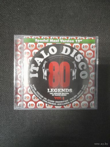 Various artists  " ITALO-DISCO 80 LEGENDS VOL.1"  CD