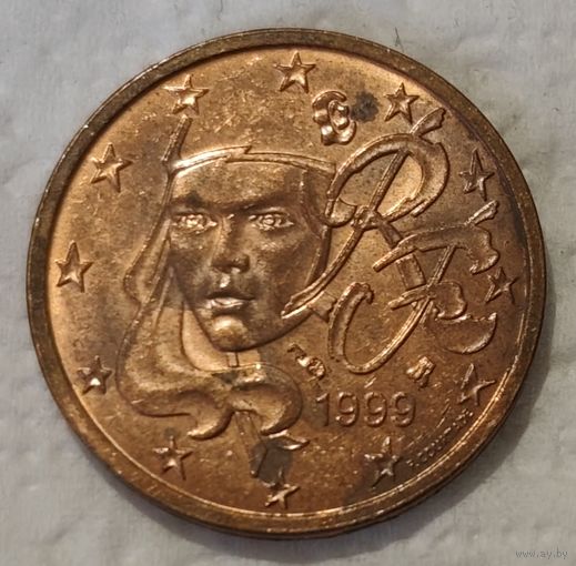 Франция 2 евроцента, 1999 (14-11-64)