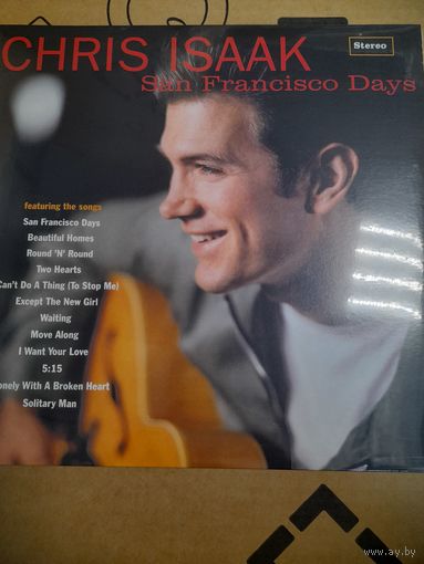 CHRIS ISAAK  "AAN FRANCISCO DAYS" 1993/2024  LP USA SUNRECORDS 802854 - ORIG - SEALED