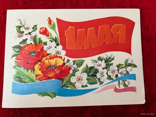 Л. Курьерова. 1 мая. 1986 год. Подписана.