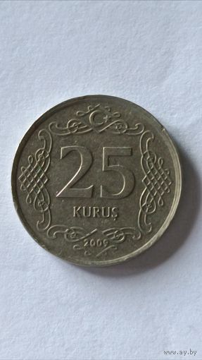 Турция. 25 Куруш 2009 года