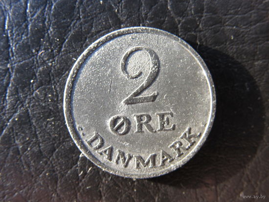 Дания. 2 эре.1966. С 20 копеек. Распродажа коллекции. Смотрите другие лоты.