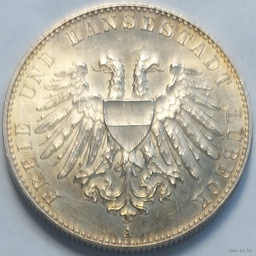 2 марки 1901 Любек
