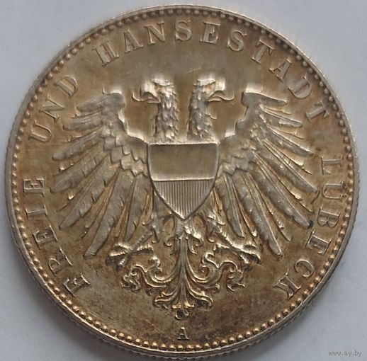 2 марки 1901 Любек