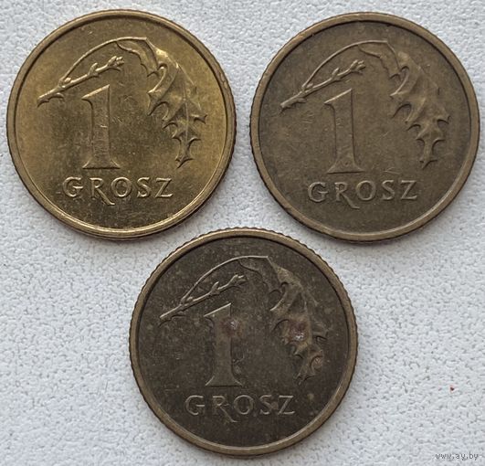 Польша 1 грош 2004 г. Цена за 1 шт.