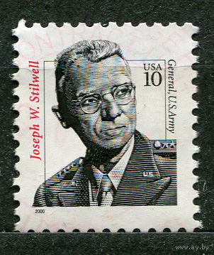 Генерал Джозеф Стилвелл. США. 2000. Чистая без клея