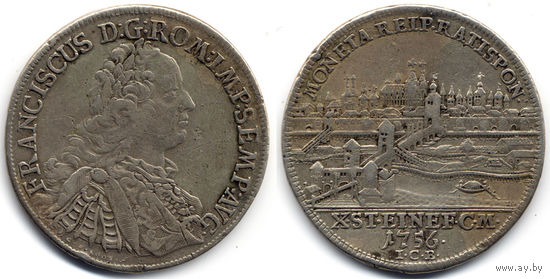 Талер 1756 ICB, Германия, Регенсбург (город)