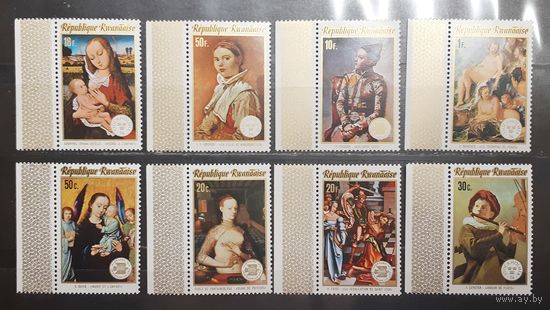 Руанда. 1974 год. Живопись. Зарубежное искусство (1200)