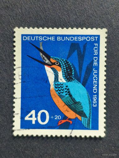 Германия 1963. Молодежный хостел - Птицы. Альседо аттис