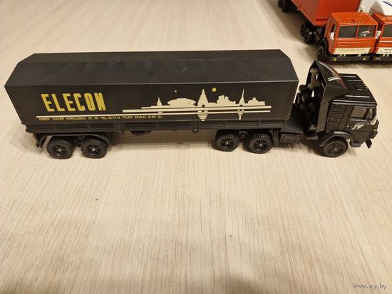 Камаз 5410 с полуприцепом ЭЛЕКОН. Ягуары на кабине! Ранний! Раритетище!