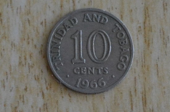 Тринидад и Тобаго 10 центов 1966