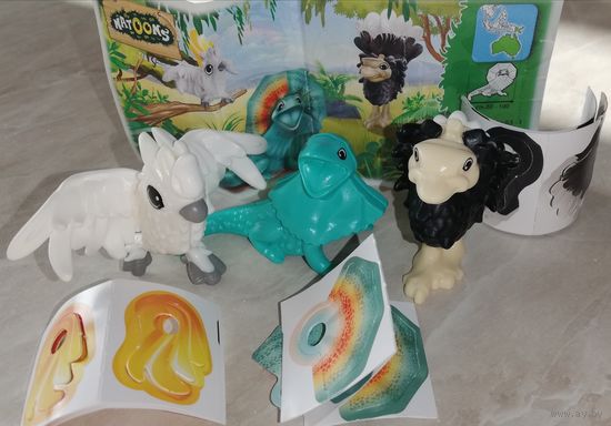Серии игрушек из киндера