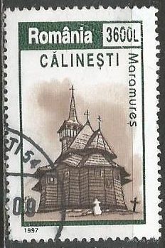 Румыния. Церковь в Калинешти. 1997г. Mi#5247.