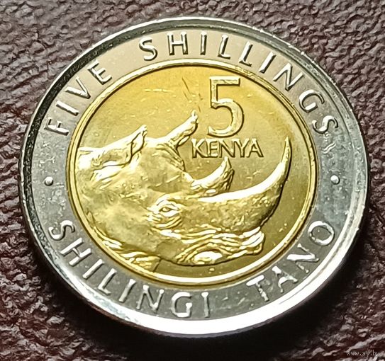 Кения 5 шиллингов, 2018    ( 2-3-5 )