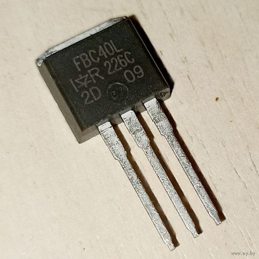 IRFBC40L, Транзистор MOSFET, N-канал 600В 6.2А IRFBC40 FBC40 IRFBC40PBF FBC40L