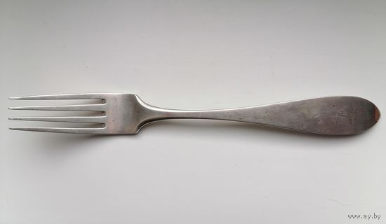 Вилка , серебро 750 проба, вес 72,9 гр
