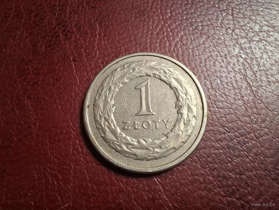 Польша 1 злотый 1992