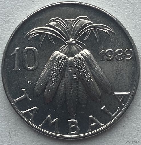 Малави 10 тамбала 1989 г.
