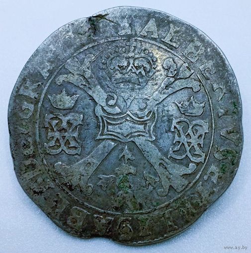 Талер Патагон, Испанские Нидерланды, редкая провинция Торне, остатки шб! в коллекцию!