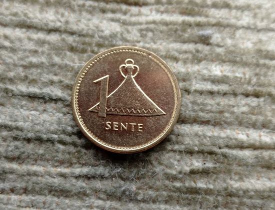 Werty71 Лесото 1 сенте 1992 цент