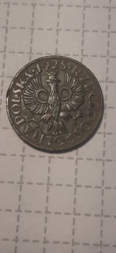 2 грош Польша 1925 год