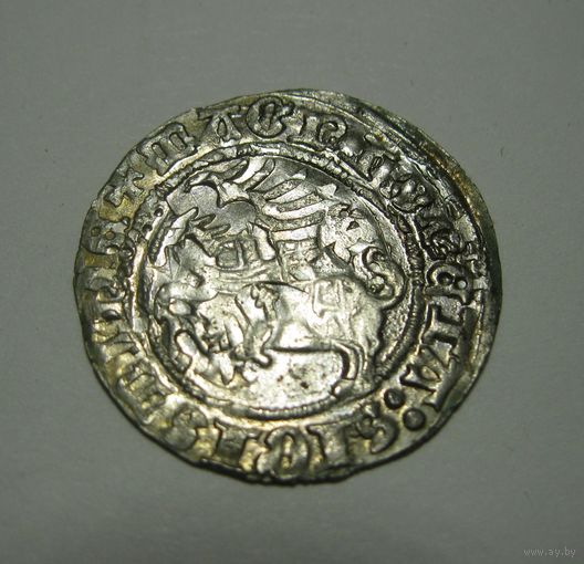 Полугрош  ВКЛ Жигимонт Старый двойной удар