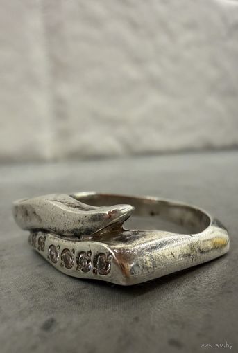 Перстень СЕРЕБРО 925 пр.  17.75 р-р  (19)    Распродажа коллекции!!!