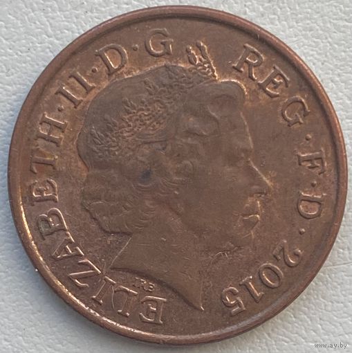 Великобритания 1 пенни 2015 г.