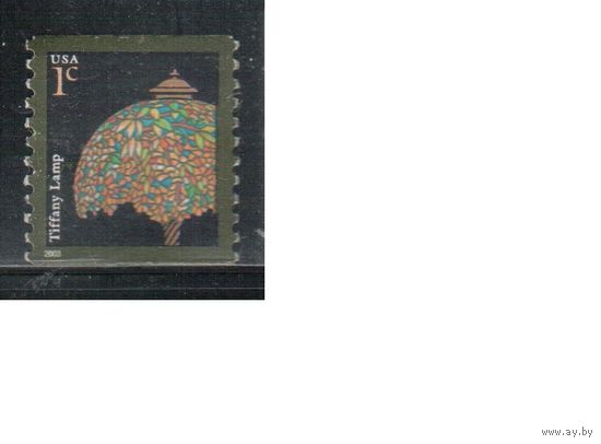 США-2003 (Мих.3732) ,  * (без клея), Стандарт, Лампа(одиночка),