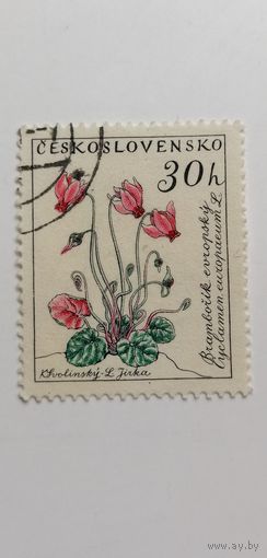 Чехословакия 1960. Цветы