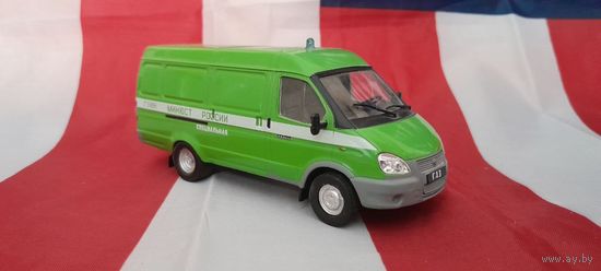Машинка (модель) deagostini 1:43 ГАЗ-2705 фсин
