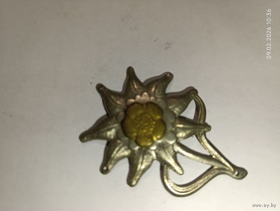 Знак горных стрелков эдельвейс