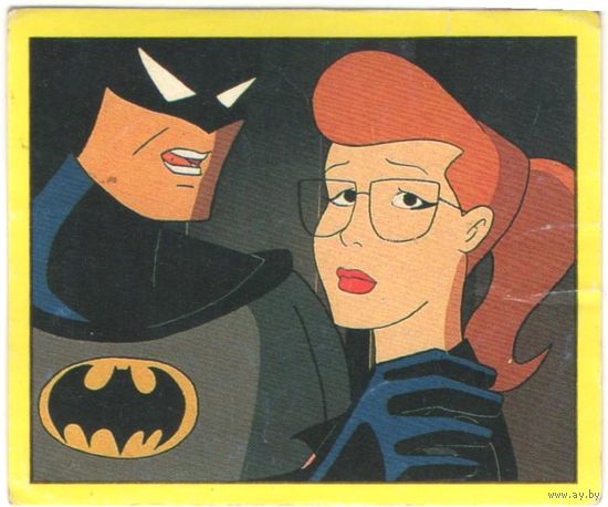 Наклейка Panini "Batman" 121