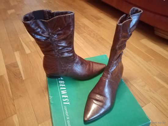 Полусапожки женские 39 р. Белвест. Не ношеные.